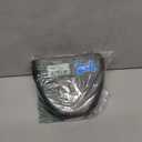 PETLESO Large Dog Goggles Pet Eyes Protection for Medium to Large Breed, Windproof Snow proof UV proof Dog Sunglasses for Outdoor Hiking/Cycling/Driving, Soft Frame Adjustable Straps, Clear Blue Lens