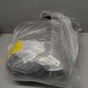 Reading Pillow for Sitting in Bed Adult, Reading Pillow with Shredded Memory Foam, Back Pillow for Bed Sitting Up with Extend Arms, Pockets, Pillow with Washable Cover,Black, X-Large