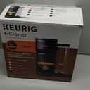 Keurig K-Crema Single Serve K-Cup Pod Coffee Maker, PressureInfusion & MultiStream Technology, Brews Crema-Topped Coffee, Espresso-Style Shots, Classic Coffee, Tea, Cocoa, 72 oz Removable Reservoir