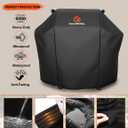 52 Inch Grill Cover for Weber Spirit 300 Series - 600D Heavy Duty Waterproof BBQ Grill Cover Waterproof Weather Resistant,7106 Weber BBQ Cover for Spirit E310/315/330/Spirit ii E310