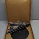 Cinnvoice Wire Tree Christmas Metal Ornament Tree Black Wrought Iron Ornaments Display Stand Features Hooks Easy Assembly for Xmas Small Craft Items Hanging Decor