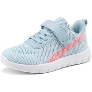 DREAM PAIRS Boys Girls Shoes Kids Tennis EZ-Ons MagicZips Athletic Running Walking Barefoot Zero Drop Sneakers, Size US 2