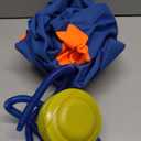 TailWaggers Jingle Herding Ball for Dogs,Durable Cover for Long-Lasting Dog Toys, for Exercise andEntertainment Dogs in Backyard-18in (Blue)