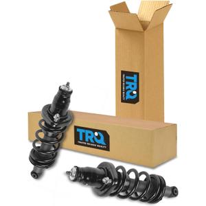 TRQ Rear Shock Strut & Spring LH & RH Set Pair for 01-05 Civic 03-05 Civic & Hybrid