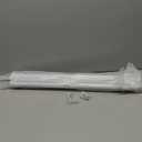 SEEYE Cordless Zebra Blinds for Window, French Door Blinds Free-Stop Roller Window Shades with Valance 27" W x 90" H, Light Filtering Window Treatment Sheer Blinds & Shades Easy to Install, White