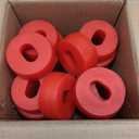 Body Mount Bushing Kit Fits for 1999-2014 Chevy Silverado & Sierra 1500/2500 2WD/4WD Polyurethane Body Cab Mounts Replace 7-141 Red (24PCS)