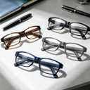 HEEYYOK 1.5 Reading Glasses Men Large Readers For Men Wide Black XXL Reader Oversized Frame Cheaters Reading Glasses For Mens Comfort Spring Hinge