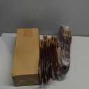 Gilprop 15 Packs Bouquet Bag Kraft Paper Flower Gift Bags with Handle Bouquet Bag Box with Waterproof Lining for Birthday Wedding Party Favors (11.8 x 3.5 x 2.5 Inch,Brown)