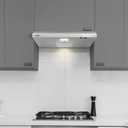 RCA R-RHUCC30SSS 30 in. Century Collection Ductless Under Cabinet Range Hood, Reusable Filter, Rocker Switch, Light, Stainless Steel