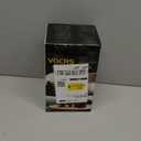 Small Portable Space Heater for Indoor Use  VOCRS 1500W PTC Electric Heater with Thermostat, Remote Control, 12H Timer, Eco and Fan Mode, Rapid and Safe Heating for Bedroom, Office