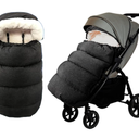 Waterproof Thickened Universal Stroller Blanket  Baby/Toddler Stroller Footmuff, Sleeping Bag & Bunting, ColdWeather Winter Cover（Dark Grey）