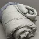 CozyLux King Size Comforter Light Grey, Solid Comforter King Size Breathable Bedding Sets, Light Gray Luxury Soft Lightweight, 102x90"