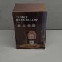 Candle Warmer Lamp with Timer Dimmer - Birthday Gift for Women Mom, Electric Wax Melter Warmer Adjustable Height for Jar Candles Housing Warming Home Decor (Green)