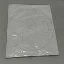 7 Sheets Halloween Adhesive Ghost Felt Sticker for Pumpkin Decor Black Felt Ghost Eyes Face Stickers Clothes Sticker for Halloween DIY Projects Costume Shirt Crafts Decoration(face7)