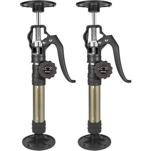 MANQO Cabinet Jacks for Installing Cabinet 3rd Hand Support System Adjustable Support Pole,Extends from 12.60 inch to 23.62 inch,Supports up to 156 lbs for Drywalls 2Pcs Set (Patent Design)