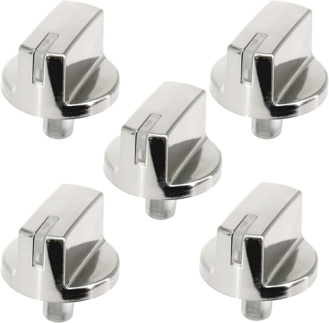 AEZ73293801 Stove Knob Gas Oven Range Control Knob Assembly Compatible with LG Burner Accessories Replacements Part AP5594929, 2025031, AH3639420 (5PCS)