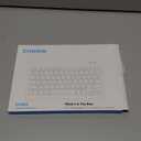 Emetok Wireless Keyboard for iPad/iOS/Android/Windows, Mini Bluetooth Keyboard, Portable Size Ultra-Slim Design, Rechargeable Speedier Response/Comfortable Typing, Pink