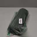 Amazon Basics Camping Sleeping Pad with Quick-Inflate Built-in Foot Pump, Water Resistant, Ultralight, Portable for Hiking and Backpacking, Olive Green (Single)