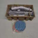 Cordless Electric Spin Mop, Electric Floor Cleaner with Water Sprayer & LED Headlight, 50mins Working Time, 290ml Water Tank, Adjustable Tube, Self-Propelled Multi-Surfaces Floor Mop for Home Cleaning