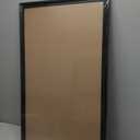 XYFBYSH 17x32 Picture Frame Solid Wood Black, Display 15"x30" (With mat) or 17"x32" (Without mat) Photos, Poster, Painting,Puzzles (X23B1732W1530)