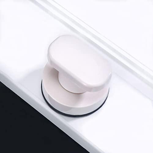 KAFENDA Strong Suction Cup Handle is Suitable for Glass Doors and Windows, as Well as cabinets. It Features a Seamless Installation, is Washable, and can be reused