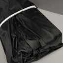 QWORK Storage Shelving Unit Cover, Wire Rack Cover for Shelf 48"x18"x72", 210D Oxford Cloth, Keeps Rack Clean, for Home, Office, Storage, Garage, Black