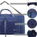 Woogwin Travel Duffel Bag Large Foldable Waterproof Overnight Bag for Beach Swim Bags Pool Sports Gym