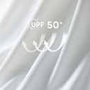 Cooling Balaclava Sun UV Protection Hood Breathable Full Head Mask Face Cover for Men Women Cycling Motorcycle Fishing (White)