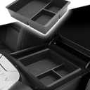 CDEFG for 2025 2026 Nissan Armada Accessories Center Console Organizer Tray Armada (SV, SL, Platinum, Pro-4X, Platinum Reserve) Armrest Storage Middle Console Insert