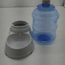 Amazon Basics Gravity Pet Water Dispenser for Cat, Dog, 1 gallon Capacity, Small, Gray