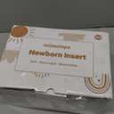 Infant Insert Compatible with 4moms Mamaroo & Graco Swing and Infant Car Seat, Stroller, Other Baby Swing, Rocker, Bouncer, Bassinet Newborn Insert Head & Body Support Cushion, Reversible Design (Rainbow)