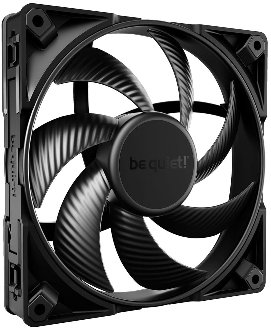 be quiet! Silent Wings Pro 4 140mm PWM High Speed 2400 RPM Premium Low Noise Cooling Fan | 4-Pin | BL099 (Black)