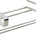 DOITOOL Paper Towel Dispenser Towel Paper Holder Over The Tank Toilet Holder Tissue Roll Rack Hanger for Bathroom Kitchen Tissue Hanging