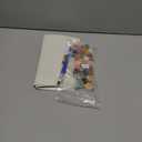 Xackcme Book Paint by Numbers for Adults - Paint by Number Flowers on Canvas Without Frame, DIY Vintage Oil Painting for Gift Home Wall Decor (16x20 inch) 