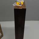 BAYKA Floating Shelves Bathroom for Wall  Shelf Over Toilet Farmhouse Rustic Wood for Bedroom, Kitchen, or Living Room Decor Organization, Bathroom Decor Shelves  Rustic Brown, Set of 3 (15.7inches)