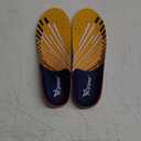 Plantar Fasciitis Relief Arch Support Inserts Flat Feet Orthotics para Orthopedic Insole Men Women Absorb Shock Supination Correction Standing All Day Boot Work Shoe Insoles Size (9-9 1/2) (Yellow)