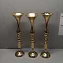 10 Pcs Wedding Flower Stand Metal Flower Centerpieces Stand for Table Hyuetrsa 20 Inch Tall Wedding Flower Vase Centerpieces for Reception Flower Arrangement Candle Holder Party Dinner Home Décor