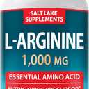 2 x L Arginine 1000mg - Essential Amino Acid & Nitric Oxide Precursor*, 120 CT
