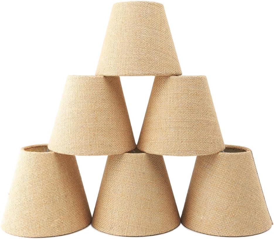 Small Lamp Shade Set of 6 Chandelier Shades