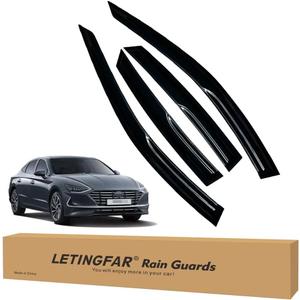 Window Visors Rain Guards for Hyundai Sonata 2020 2021 2022 2023 2024 Accessories, Wind Deflectors Vent Shades for Hyundai Sonata
