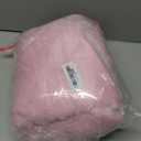 CHICHIC 48 inch Christmas Tree Skirt Faux Fur Xmas Tree Skirt Christmas Decorations Holiday Tree Ornaments Tree Decoration for Christmas Home Decorations, Xmas Party Holiday Decorations, Pink