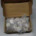 Asidrama 20 Pack 1-1/4 inch Brushed Brass Kitchen Cabinet Knobs - Gold Dresser & Drawer Knobs (Single Hole Knob)