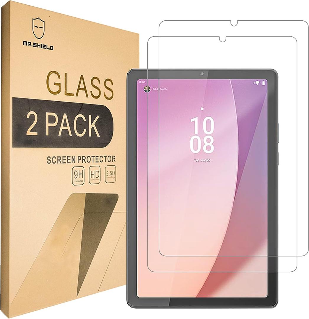 Mr.Shield Screen Protector For Lenovo Tab M9 Tablet, 9 [Tempered Glass] [2-PACK] Screen Protector
