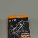 Misxi 2Pack Waterproof Hard Case with Tempered Glass Compatible with Apple Watch SE 3 SE 2 SE Series 6 Series 5 Series 4 40mm, UltraThin Protective Cover for iWatch Screen Protector, Matte Black