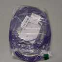 50ft Dog Tie Out Run Cable for Dogs Up to 300lbs, Long Chains Training Tether Leash Heavy Duty Pet Run Cable with Stainless Dual Fix Buckle for Yard Garden Park Camping Training Outside(Purple)