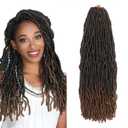 16 Inch Faux Locs Crochet Hair T30 7 Packs Soft Locs Crochet Hair Extensions for Women Daily Use