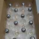 Hizashi Edison Bulbs Dimmable, 40 Watt, ST58/ST19 Vintage Light Bulbs, E26 LED Bulb 2700K Warm White, UL Listed, 4W 450lm 95+CRI E26 Base, Clear Glass, Pack of 24