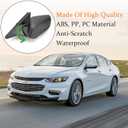 3-Pin Left Driver Side Door Mirror Fit For 2016-2022 Chevy Malibu L & LS Models Without Turn Signal Light, Non-Heated, Replace# GM1320538 84288097