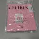 Women's Long Sleeve Shirts Dressy Casual V Neck Ruffle Knit Tunic Tops 2025 Fall Trendy Work Blouse (Pink, XS)