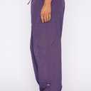 DISCIPBUSH Cargo Pants Women Baggy - Parachute Pants for Women, Rave Y2K Festival Outfits Purple XL